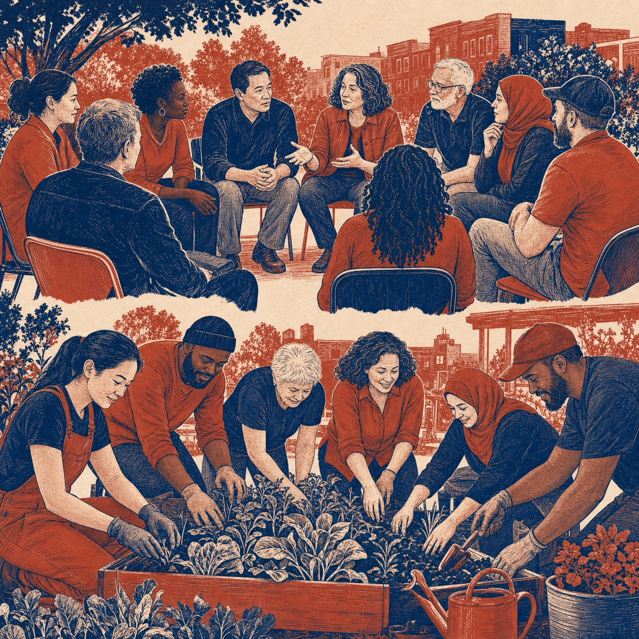 From Political Opponents to Civic Partners